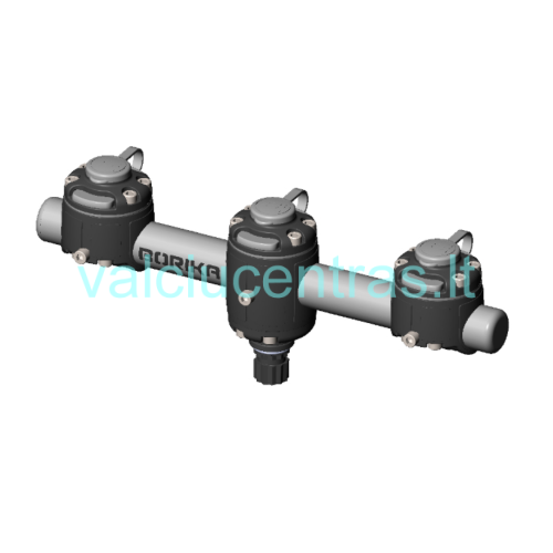 Borika FASTen skersinis su trimis užraktais 350mm Gm350-3